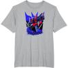 imageTransformers Starscream Graffiti Painted Wall Portrait TShirtHeather Grey