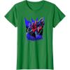 imageTransformers Starscream Graffiti Painted Wall Portrait TShirtKelly Green