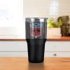 imageTransformers Vintage Autobot Logo Stainless Steel Tumbler 30 oz Coffee Travel Cup Vacuum Insulated ampamp Double Wall with Leakproof Sliding Lid