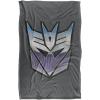 imageTransformers Vintage Decepticon Logo Silky Touch Super Soft Throw Blanket 36quot x 58quotVintage Decepticon Logo