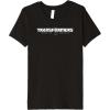 imageKids Transformers Rise of the Beasts Black ampamp White Movie Logo Premium TShirt