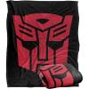 imageTransformers Autobot Airbrush Logo Silky Touch Super Soft Throw Blanket 36quot x 58quotAb Logo