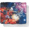 imageTransformers Blanket 50quotx60quot Autobot Box Art Silky Touch Sherpa Back Super Soft Throw Blanket