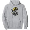 imageTransformers Classic BB Bumblebee Graffiti Face Portrait Pullover HoodieHeather Grey