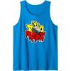 imageTransformers Dino Might Grimlock Dripping Graffiti Logo Tank TopSapphire Blue