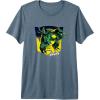 imageTransformers Grimlock Graffiti Painted Wall Retro Portrait Premium TShirtSlate Grey