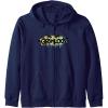 imageTransformers Grimlock Urban Style Graffiti Text Logo Zip HoodieNavy Blue
