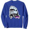 imageTransformers Megatron Urban Style Head Portrait SweatshirtRoyal Blue
