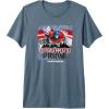 imageTransformers Rise of the Beasts Optimus Distressed Shot Premium TShirtSlate Grey