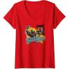 imageTransformers Rise of the Beasts Scourge Terrorcon Forever VNeck TShirtRed