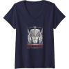 imageWomens Transformers Megatron Good To Be Bad VNeck TShirtNavy Blue