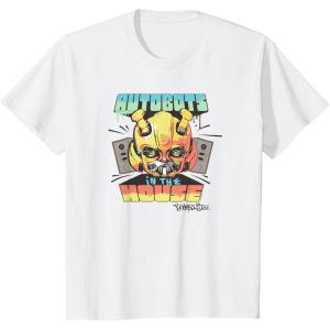 imageKids Transformers Rise of the Beasts Autobots In The House Retro TShirtWhite