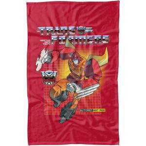 imageLOGOVISION Transformers Bumblebee Fleece Blanket 36quot x 58quotHot Rod