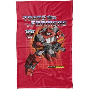 imageLOGOVISION Transformers Bumblebee Fleece Blanket 36quot x 58quotIronhide