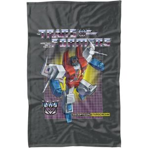 imageLOGOVISION Transformers Bumblebee Fleece Blanket 36quot x 58quotStarscream
