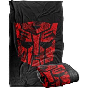 imageTransformers Autobot Airbrush Logo Silky Touch Super Soft Throw Blanket 36quot x 58quotTonal