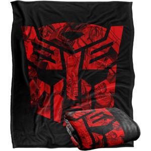 imageTransformers Autobot Airbrush Logo Silky Touch Super Soft Throw Blanket 36quot x 58quotTonal Ab