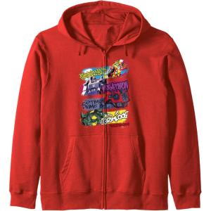 imageTransformers Classic Characters Graffiti Panels Mashup Zip HoodieRed