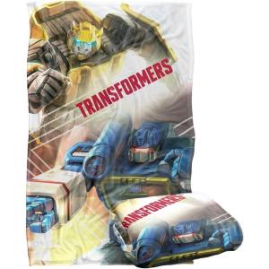 imageTransformers Cybertron Warriors Silky Touch Super Soft Throw Blanket 36quot x 58quotCybertron Warriors