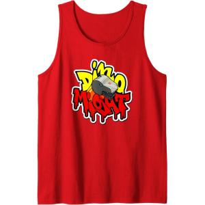 imageTransformers Dino Might Grimlock Dripping Graffiti Logo Tank TopRed
