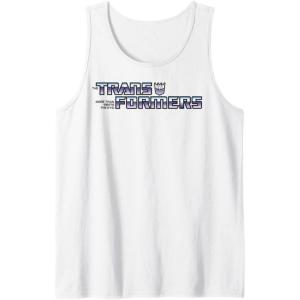 imageTransformers Purple Gradient Logo Tank TopWhite