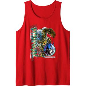 imageTransformers Rise of the Beasts Optimus Primal Urban Style Tank TopRed
