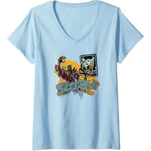 imageTransformers Rise of the Beasts Scourge Terrorcon Forever VNeck TShirtBaby Blue