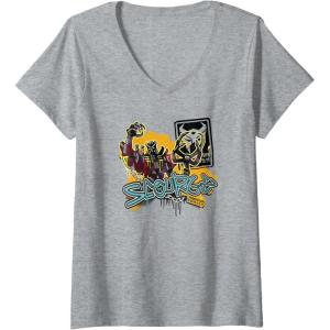 imageTransformers Rise of the Beasts Scourge Terrorcon Forever VNeck TShirtHeather Grey