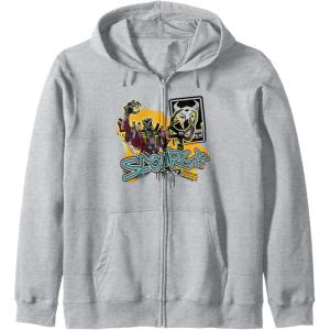 imageTransformers Rise of the Beasts Scourge Terrorcon Forever Zip HoodieHeather Grey