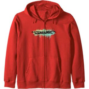imageTransformers Soundwave Urban Style Graffiti Text Logo Zip HoodieRed