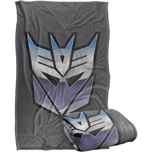 imageTransformers Vintage Decepticon Logo Silky Touch Super Soft Throw Blanket 36quot x 58quotVintage Decepticon Logo