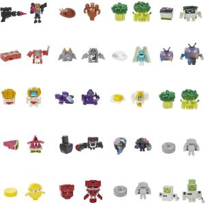 imageTransformers Toys BotBots Ruckus Rally Series 6 Hunger Hubs ampamp Gamer Geeks 20 Character Bundle 2in1 Collectible Figures Kids Ages 5 ampamp Up