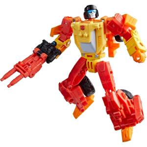 imageTransformers Age of The Primes Targetmaster Sureshot Deluxe Class 55Inch Converting Action Figure Robot Toys for Ages 8