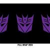 imageTransformers OFFICIAL Decepticon 24 oz Insulated Canteen Water Bottle Leak Resistant Vacuum Insulated Stainless Steel with Loop CapDECEPTICON