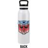 imageTransformers OFFICIAL Vintage Autobot Logo 24 oz Insulated Canteen Water Bottle Leak Resistant Vacuum Insulated Stainless Steel with Loop CapVINTAGE AB LOGO
