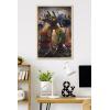 imageTrends International Hasbro Transformers  Bruticus Wall Poster 14725 x 22375 Barnwood Framed VersionBlonde Framed Version