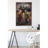 imageTrends International Hasbro Transformers  Bruticus Wall Poster 14725 x 22375 Barnwood Framed VersionBronze Framed Version