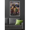 imageTrends International Hasbro Transformers  Bruticus Wall Poster 14725 x 22375 Barnwood Framed VersionGray Framed Version