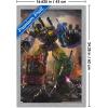 imageTrends International Hasbro Transformers  Bruticus Wall Poster 14725 x 22375 Barnwood Framed VersionGray Framed Version