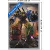 imageTrends International Hasbro Transformers  Bruticus Wall Poster 14725 x 22375 Barnwood Framed VersionGray Framed Version