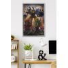 imageTrends International Hasbro Transformers  Bruticus Wall Poster 14725 x 22375 Barnwood Framed VersionGray Framed Version