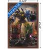 imageTrends International Hasbro Transformers  Bruticus Wall Poster 14725 x 22375 Barnwood Framed VersionMahogany Framed Version