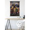 imageTrends International Hasbro Transformers  Bruticus Wall Poster 14725 x 22375 Barnwood Framed VersionPremium Print and Black Hanger Bundle