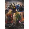 imageTrends International Hasbro Transformers  Bruticus Wall Poster 14725 x 22375 Barnwood Framed VersionPremium Unframed Version
