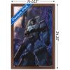 imageTrends International Hasbro Transformers  Decepticons Wall Poster 14725 x 22375 Barnwood Framed VersionMahogany Framed Version