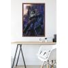 imageTrends International Hasbro Transformers  Decepticons Wall Poster 14725 x 22375 Barnwood Framed VersionMahogany Framed Version