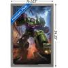 imageTrends International Hasbro Transformers  Devastator Wall Poster 14725 x 22375 Barnwood Framed VersionBarnwood Framed Version