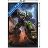 imageTrends International Hasbro Transformers  Devastator Wall Poster 14725 x 22375 Barnwood Framed VersionBlack Framed Version