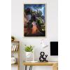 imageTrends International Hasbro Transformers  Devastator Wall Poster 14725 x 22375 Barnwood Framed VersionBlonde Framed Version
