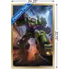 imageTrends International Hasbro Transformers  Devastator Wall Poster 14725 x 22375 Barnwood Framed VersionGold Framed Version